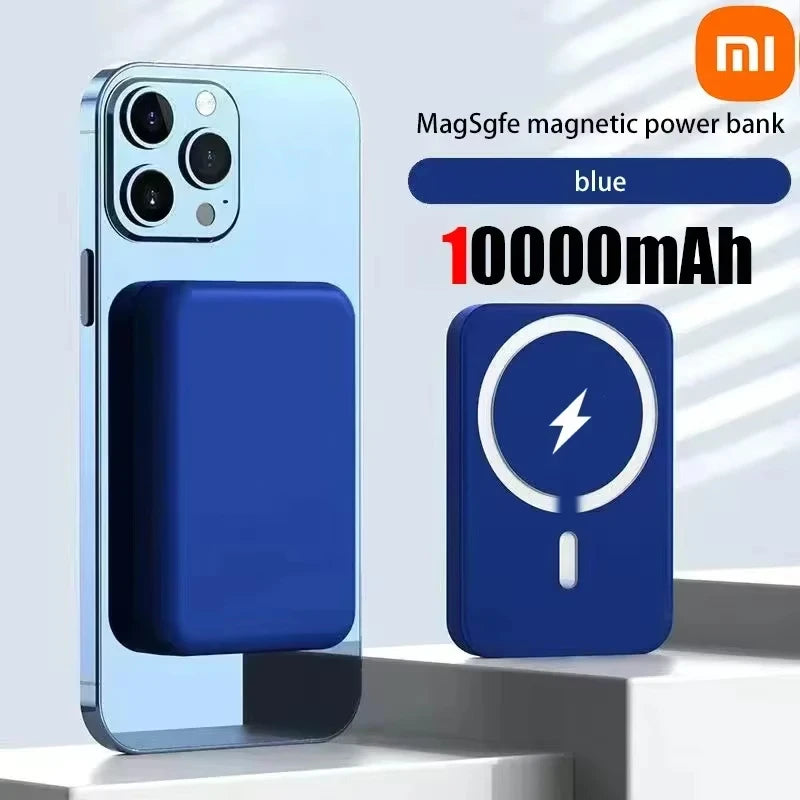Xiaomi 500 000mAh Power Bank Magnétique – Charge Rapide PD 20W Sans Fil pour iPhone, Samsung, Huawei 2025